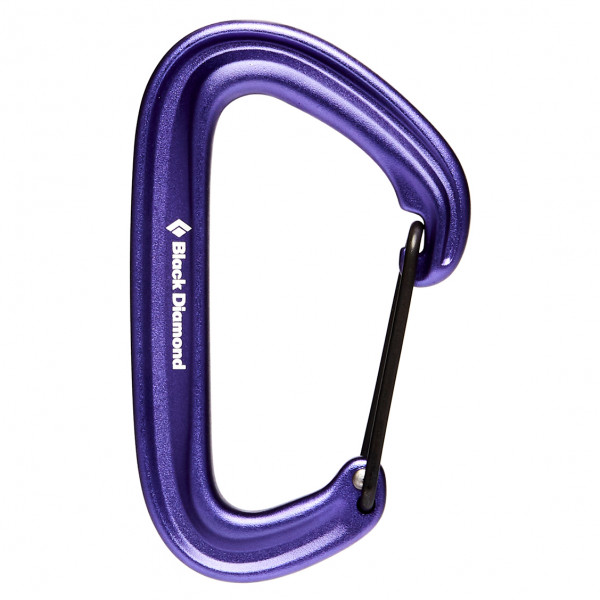 Black Diamond - Litewire Carabiner - Schnappkarabiner lila von Black Diamond