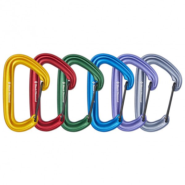 Black Diamond - Litewire Rackpack - Schnappkarabiner Gr One Size schwarz Black Diamond - Litewire Rackpack - Schnappkarabiner Gr One Size schwarz von Black Diamond