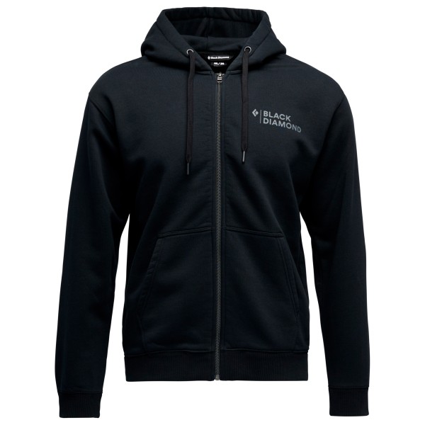 Black Diamond - Mini Stacked FZ Hoody - Hoodie Gr M schwarz von Black Diamond