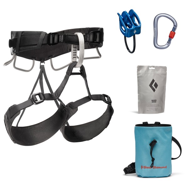 Black Diamond - Momentum 4S - Kletterset Gr L-XL;XS-M grau von Black Diamond