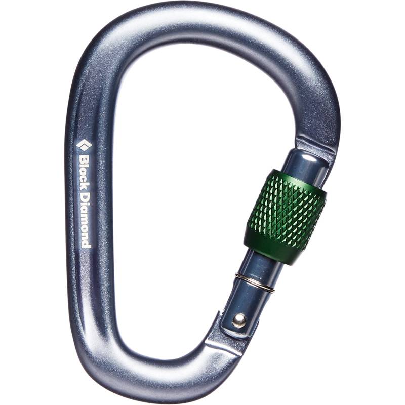 Black Diamond Pearlock Screwgate Karabiner von Black Diamond