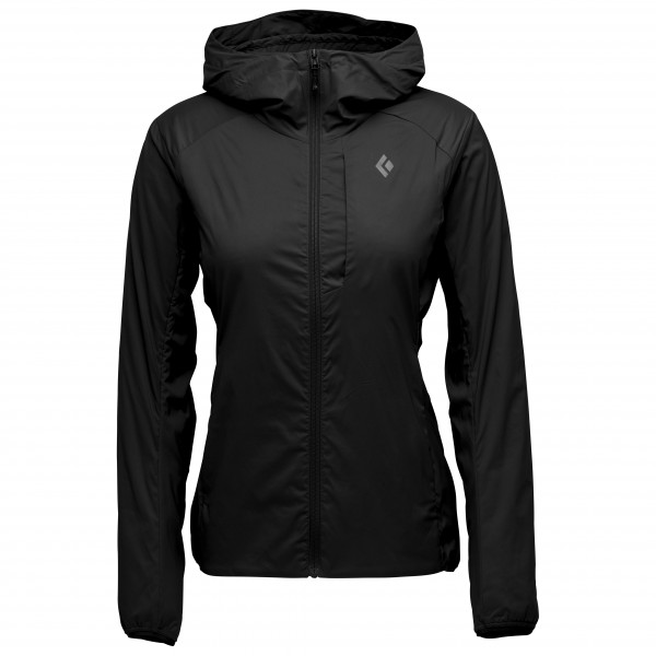 Black Diamond - Women's Alpine Start Hoody - Softshelljacke Gr XS schwarz von Black Diamond