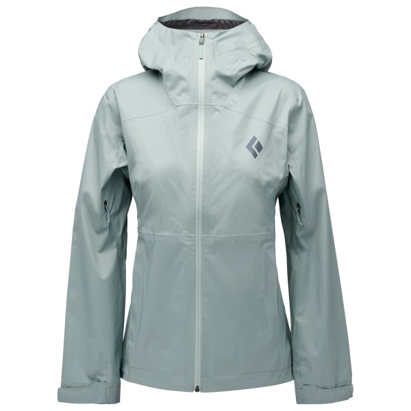 Black Diamond - Women's Fineline Stretch Shell - Regenjacke Gr XS grau/türkis Black Diamond - Women's Fineline Stretch Shell - Regenjacke Gr XS grau/türkis von Black Diamond