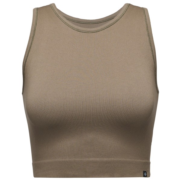 Black Diamond - Women's Seamless Rib Tank - Tank Top Gr L beige/braun von Black Diamond