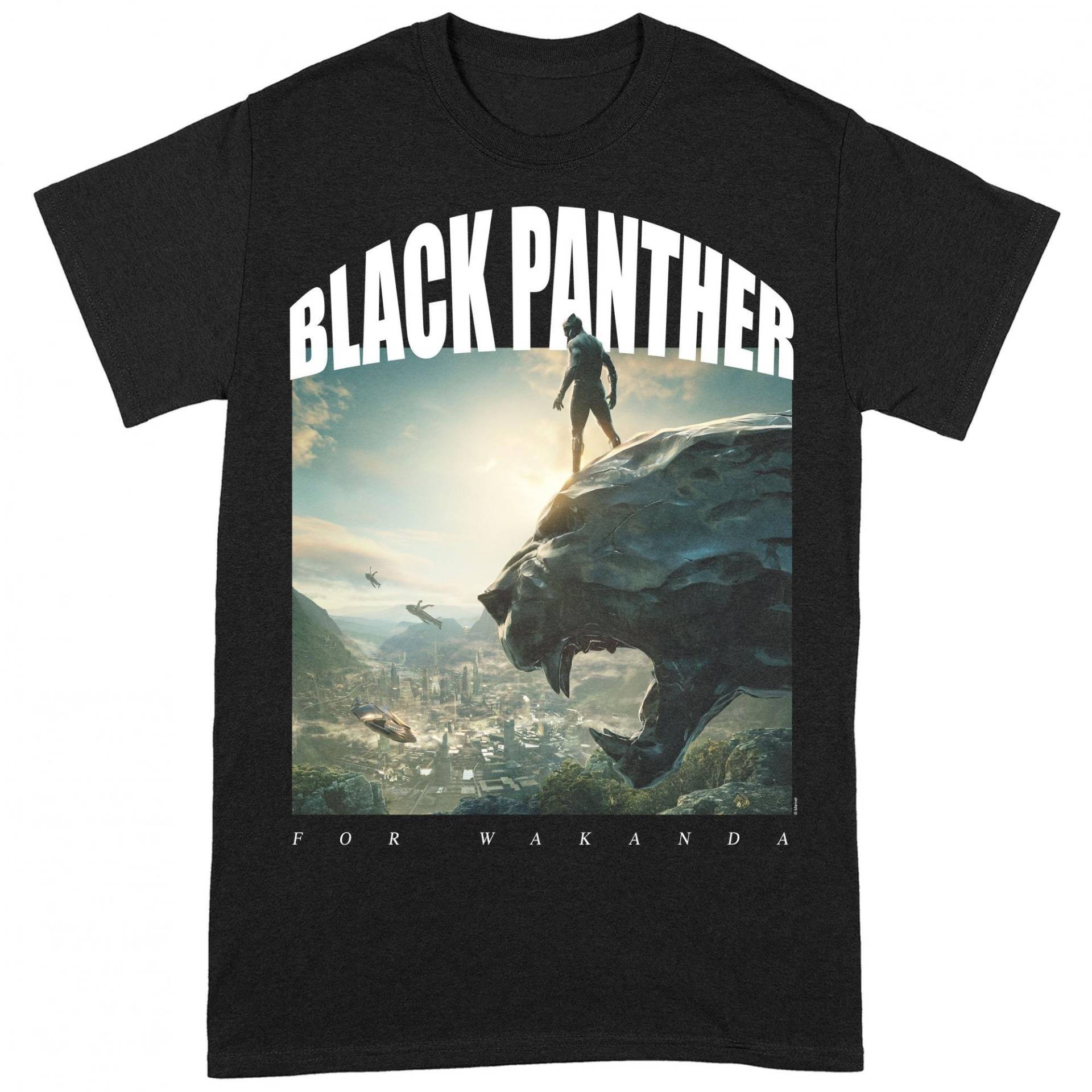 For Wakanda Tshirt Herren Schwarz L von Black Panther