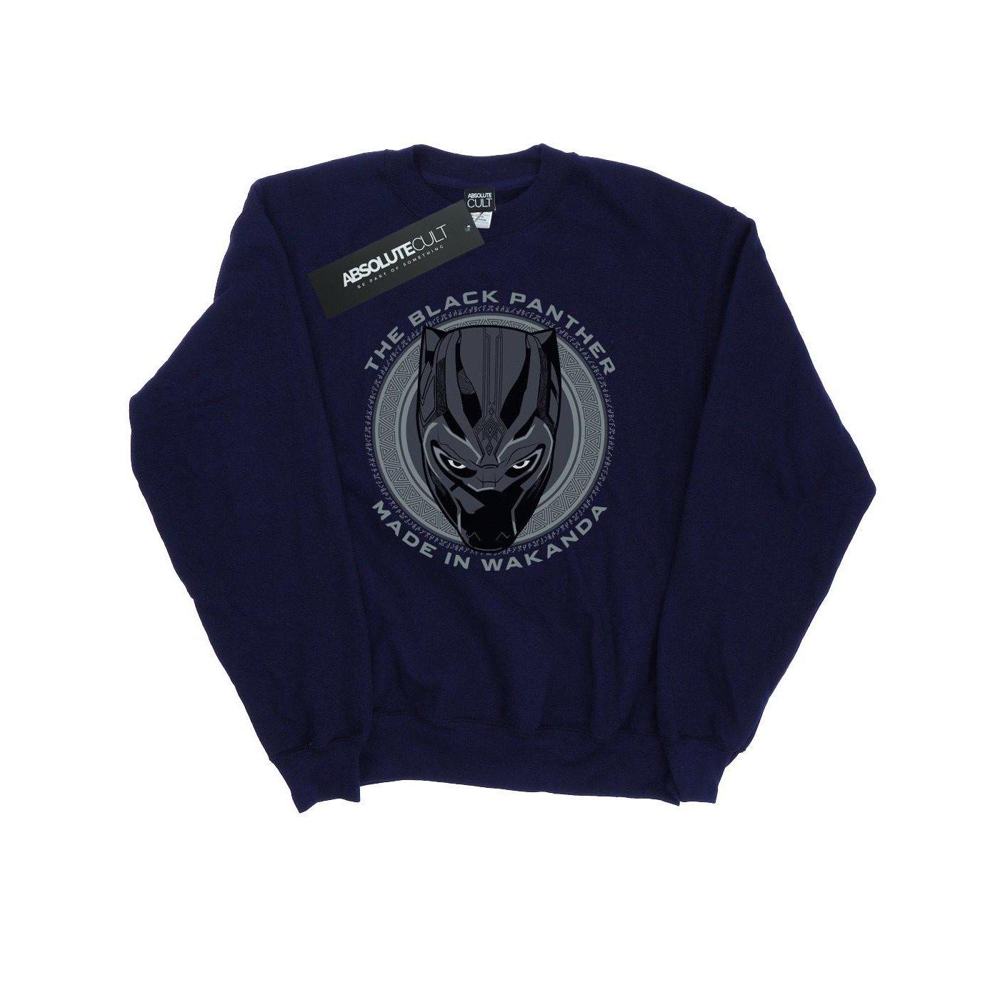 Made In Wakanda Sweatshirt Damen Marine S von Black Panther