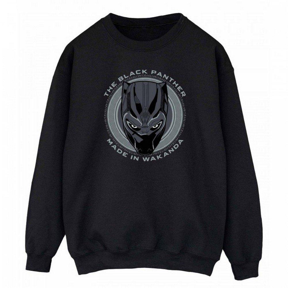 Made In Wakanda Sweatshirt Damen Schwarz S von Black Panther