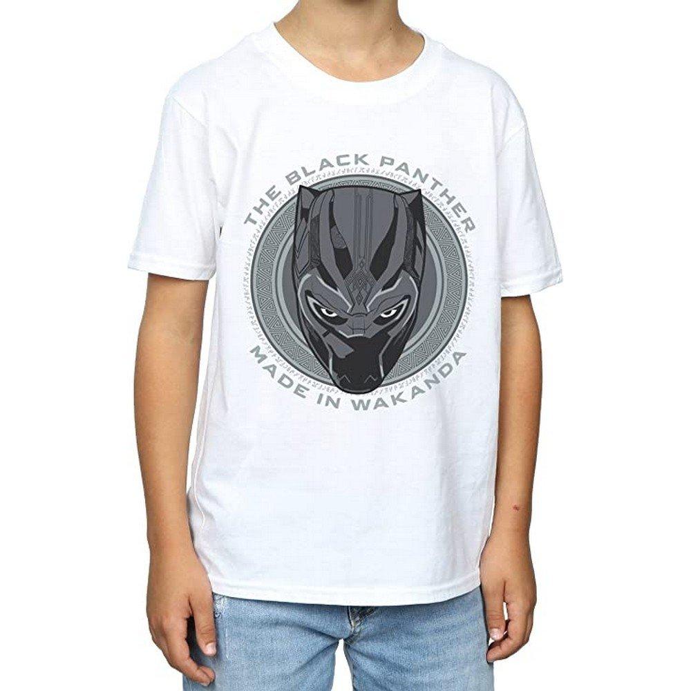 Made In Wakanda Tshirt Jungen Weiss 128 von Black Panther