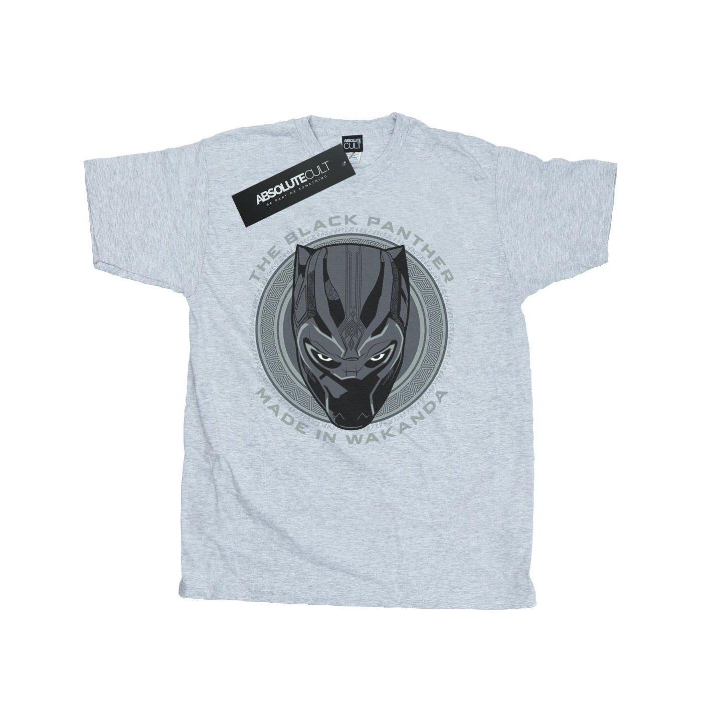 Tshirt Herren Grau S von Black Panther