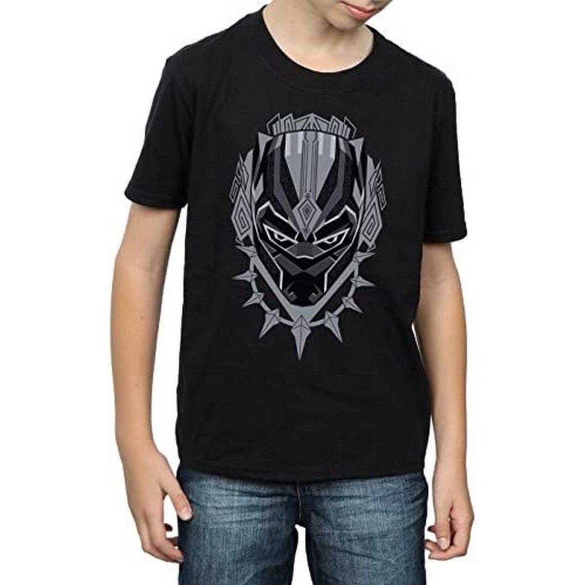 Tshirt Jungen Schwarz 116 von Black Panther