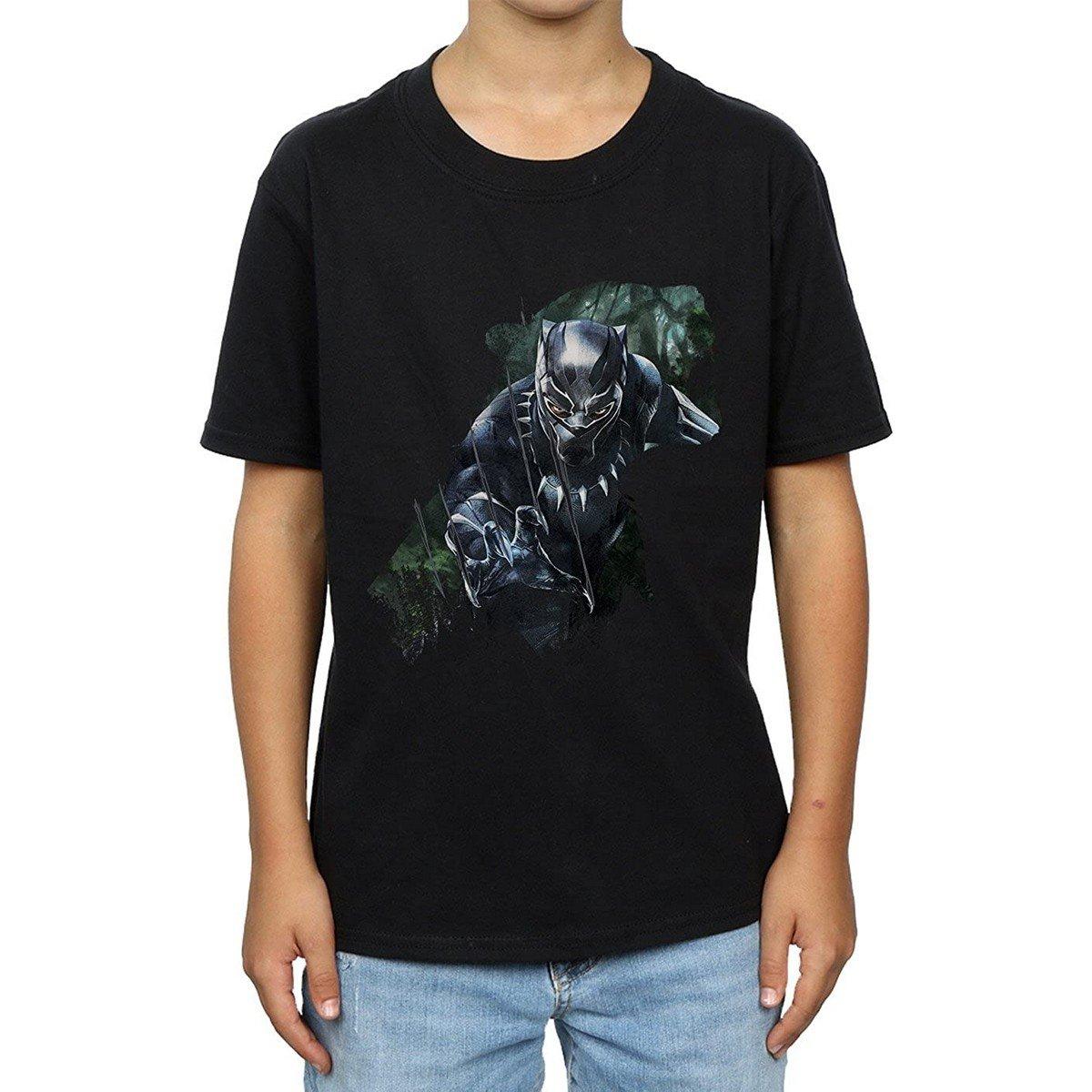Tshirt Jungen Schwarz 152-158 von Black Panther