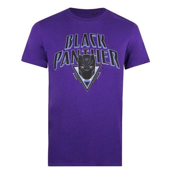 Tshirt Logo Herren Lila M von Black Panther