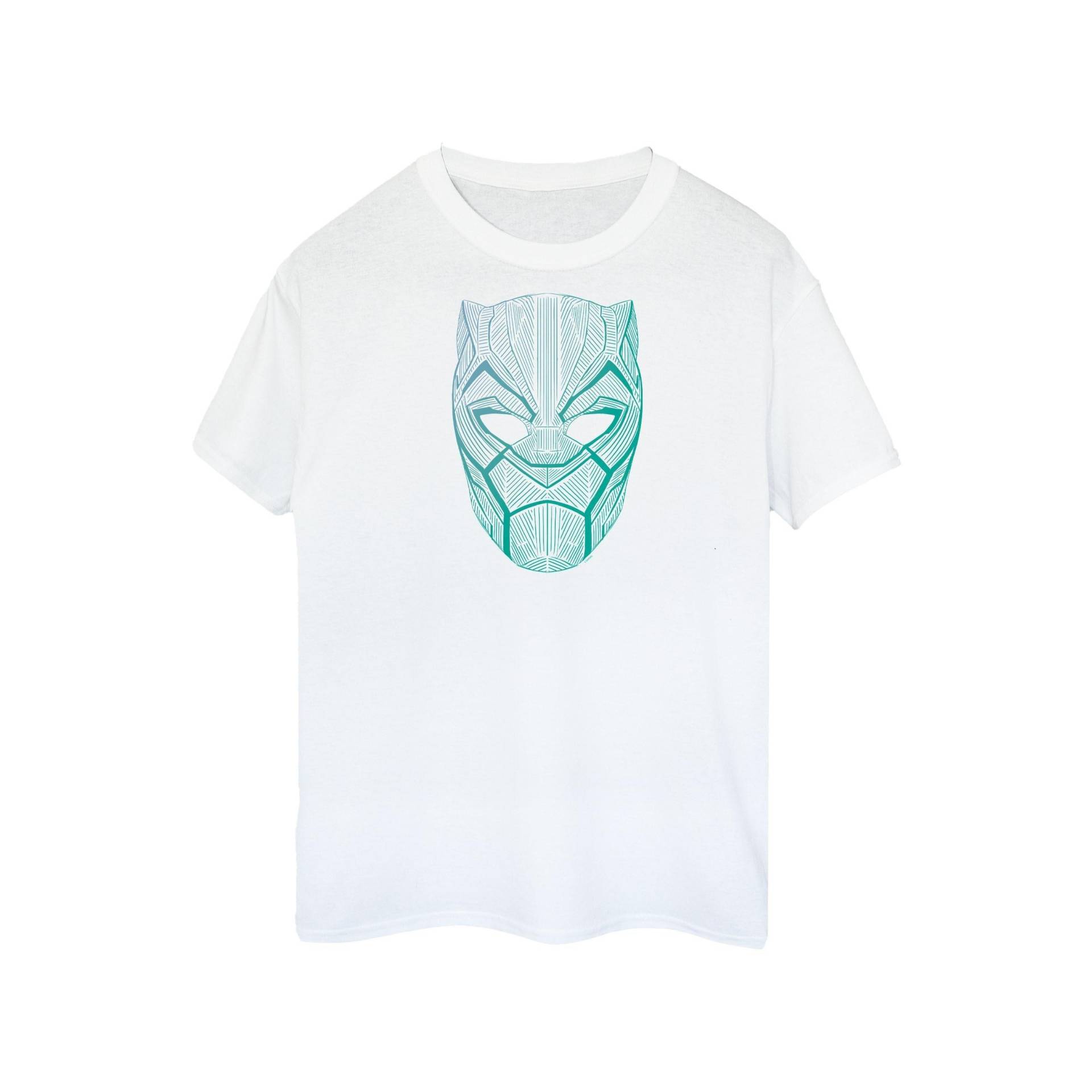 Tshirt Mädchen Weiss 116 von Black Panther