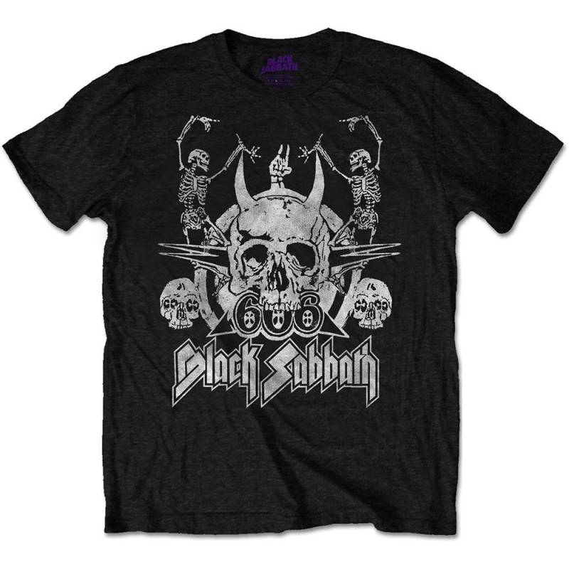 Dancing Tshirt Damen Schwarz M von Black Sabbath