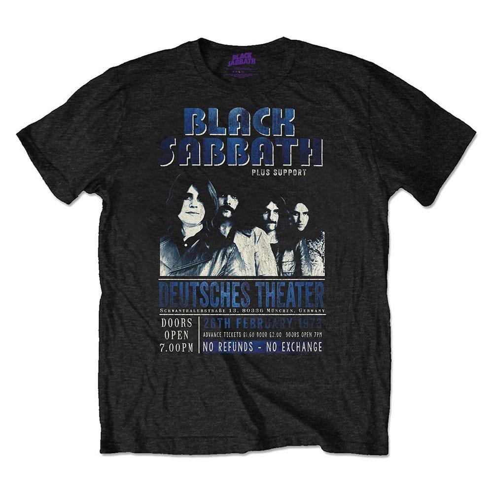 Deutsches '73 Tshirt Damen Schwarz L von Black Sabbath