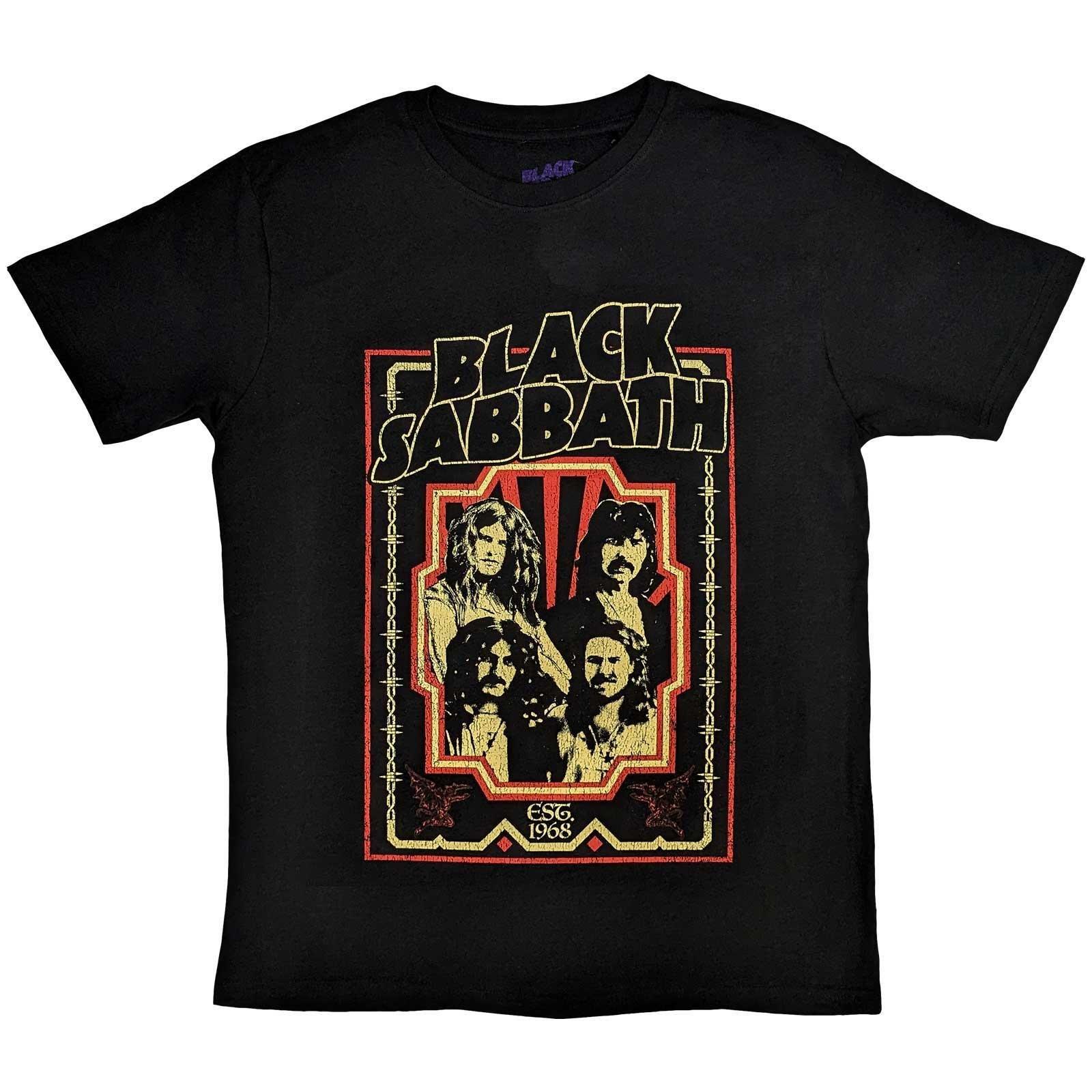 Est 1968 Tshirt Damen Schwarz L von Black Sabbath