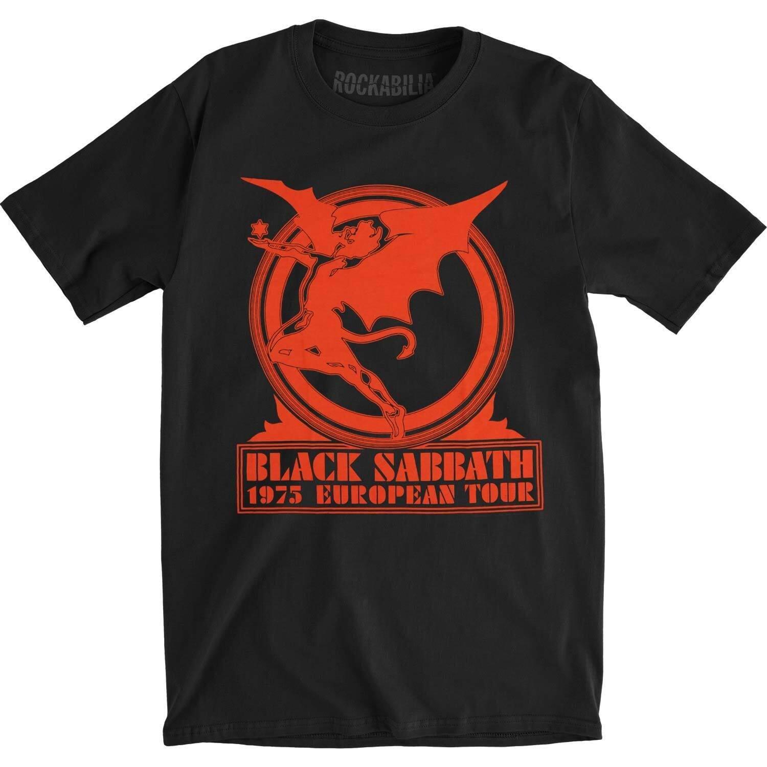 Europe '75 Tshirt Damen Schwarz L von Black Sabbath