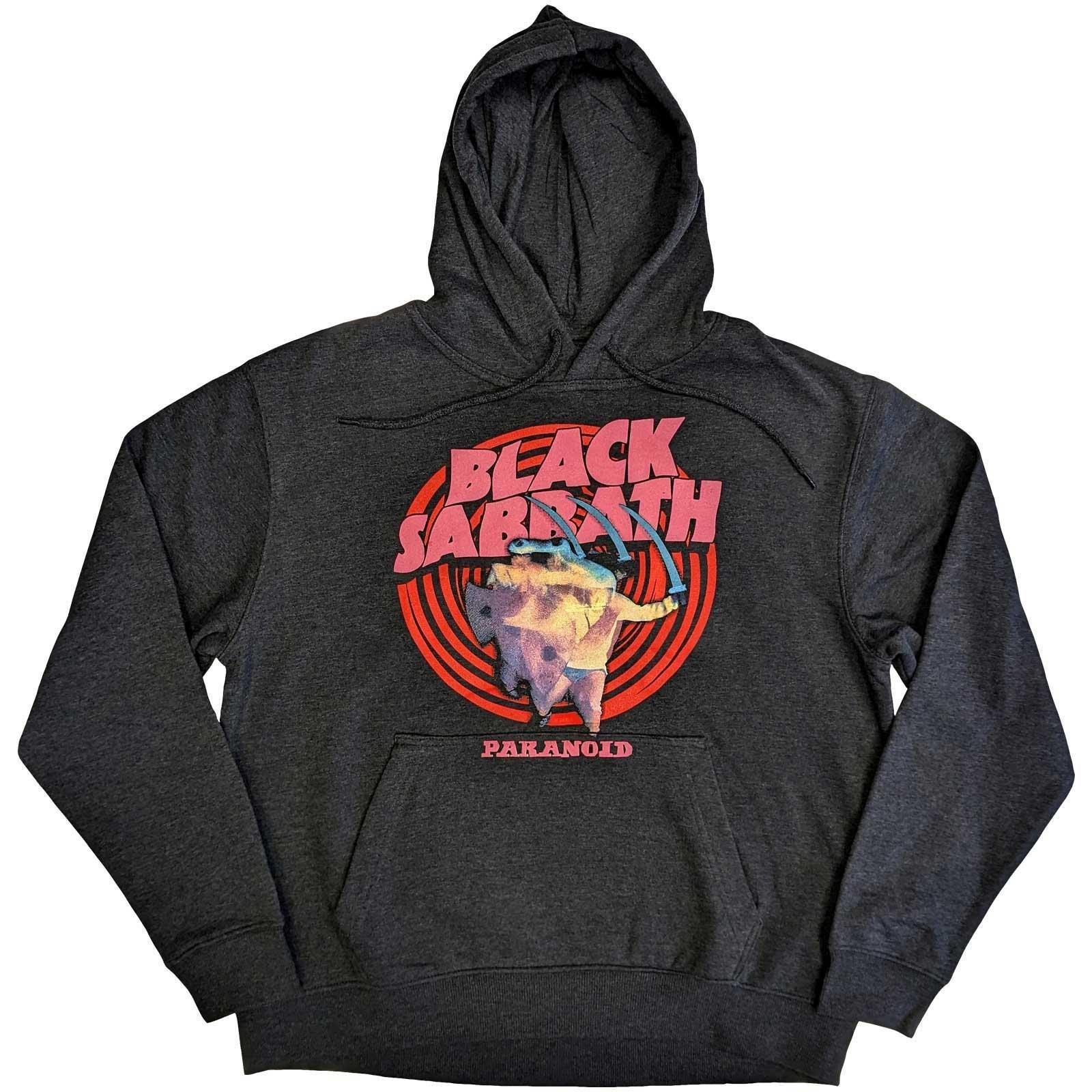 Paranoid Kapuzenpullover Damen Grau S von Black Sabbath