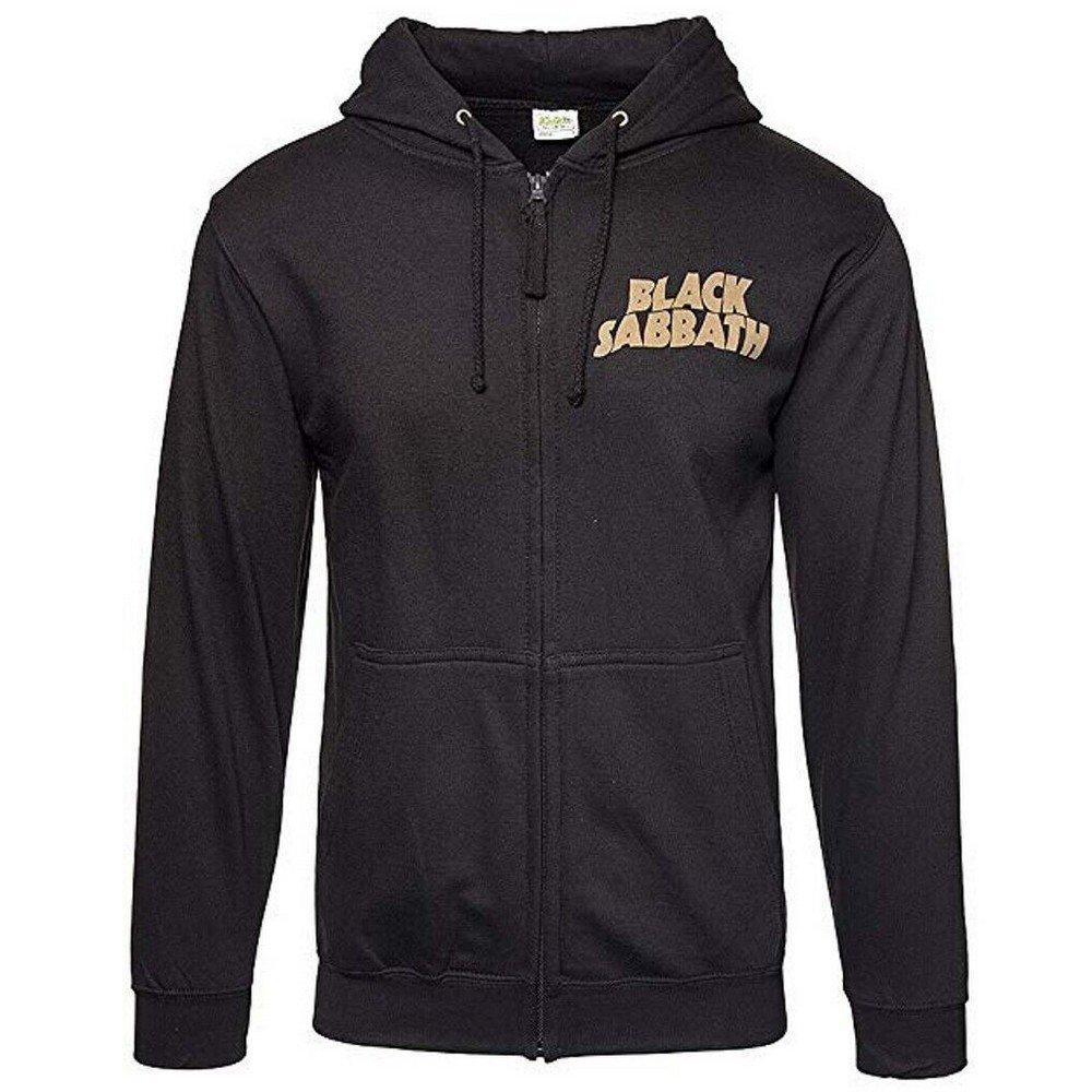 Tour 1978 Hoodie Mit Durchgehendem Reißverschluss Damen Schwarz L von Black Sabbath