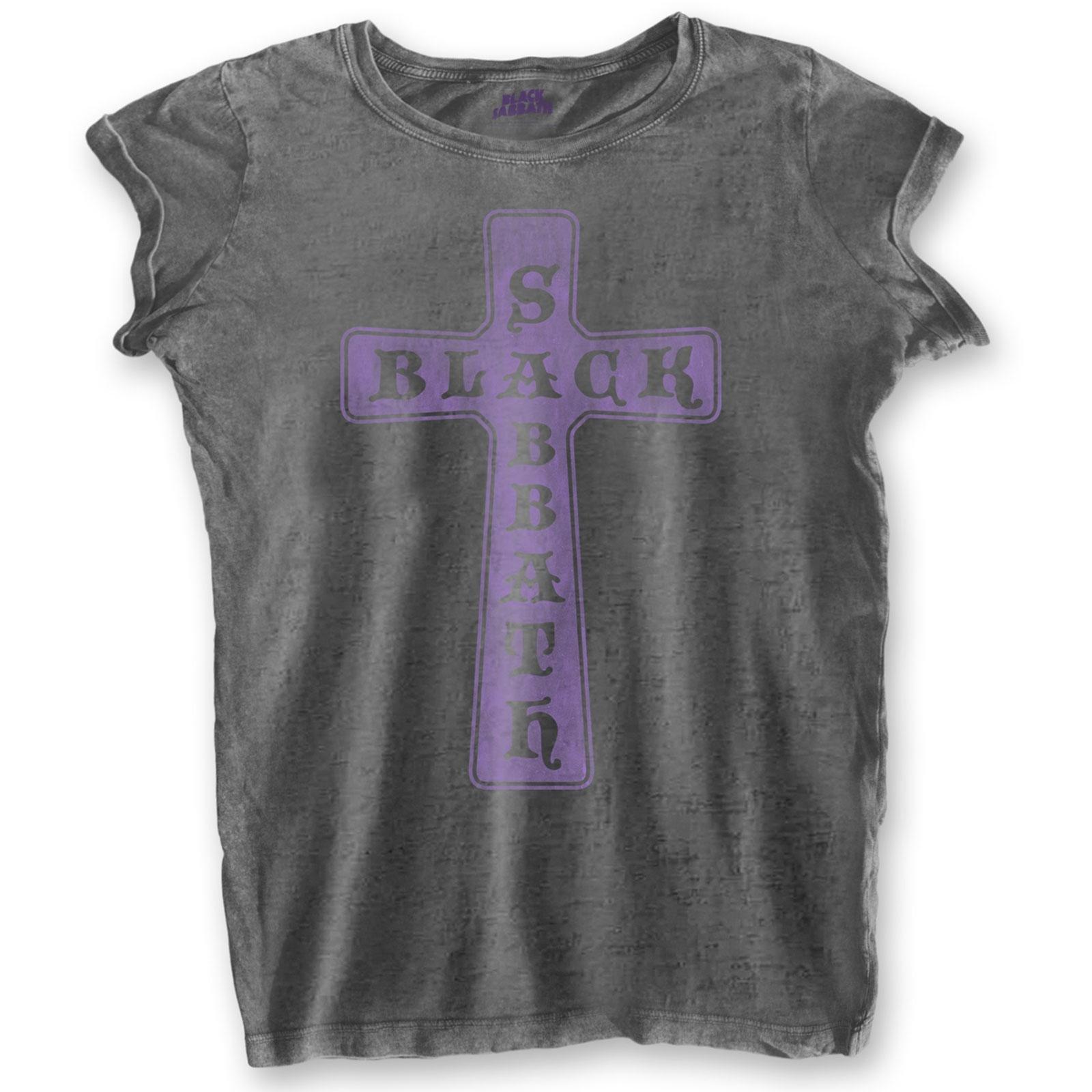 Tshirt Damen Grau XL von Black Sabbath