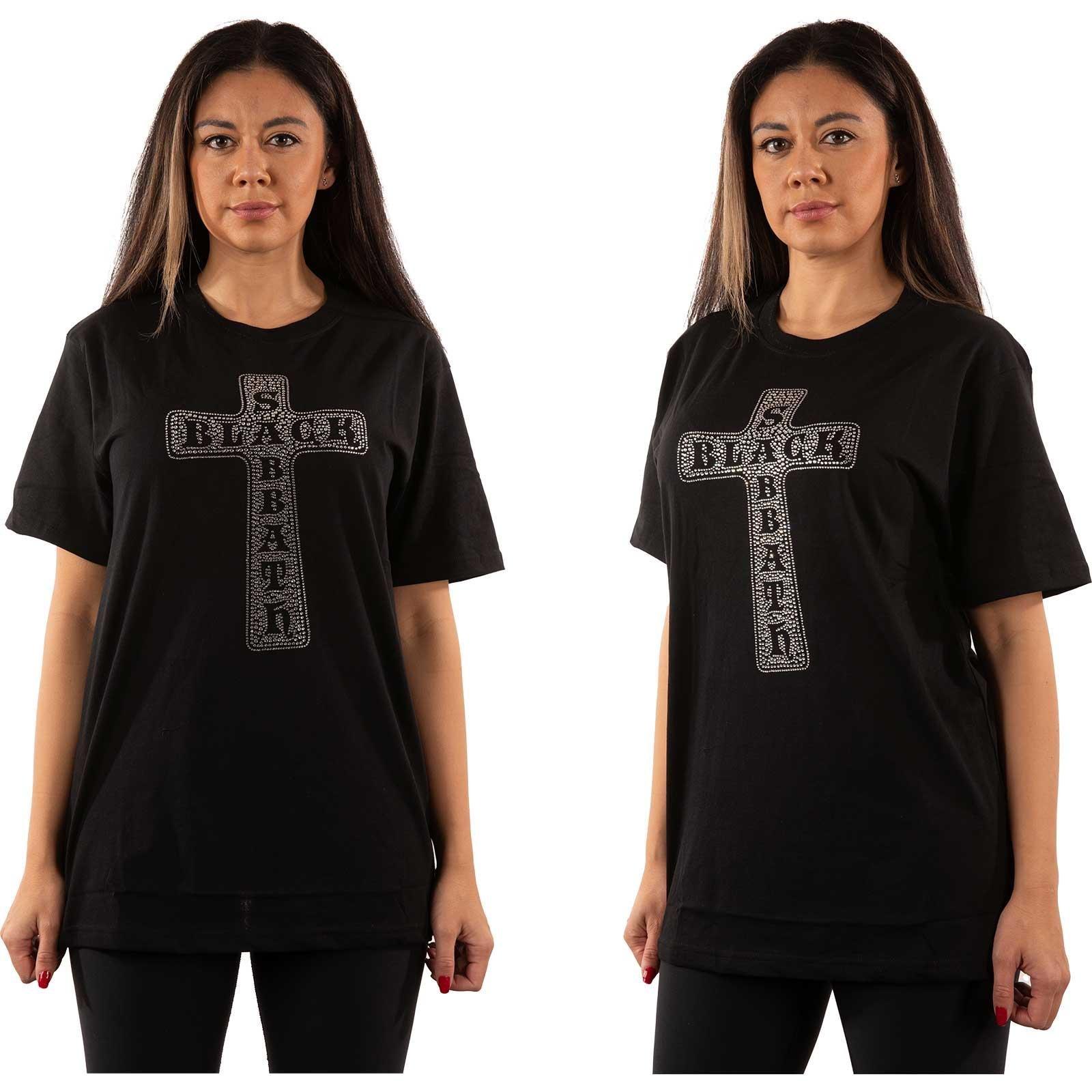 Tshirt Damen Schwarz XL von Black Sabbath