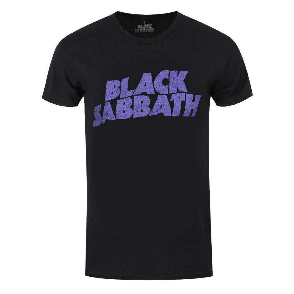 Tshirt Logo Damen Schwarz S von Black Sabbath