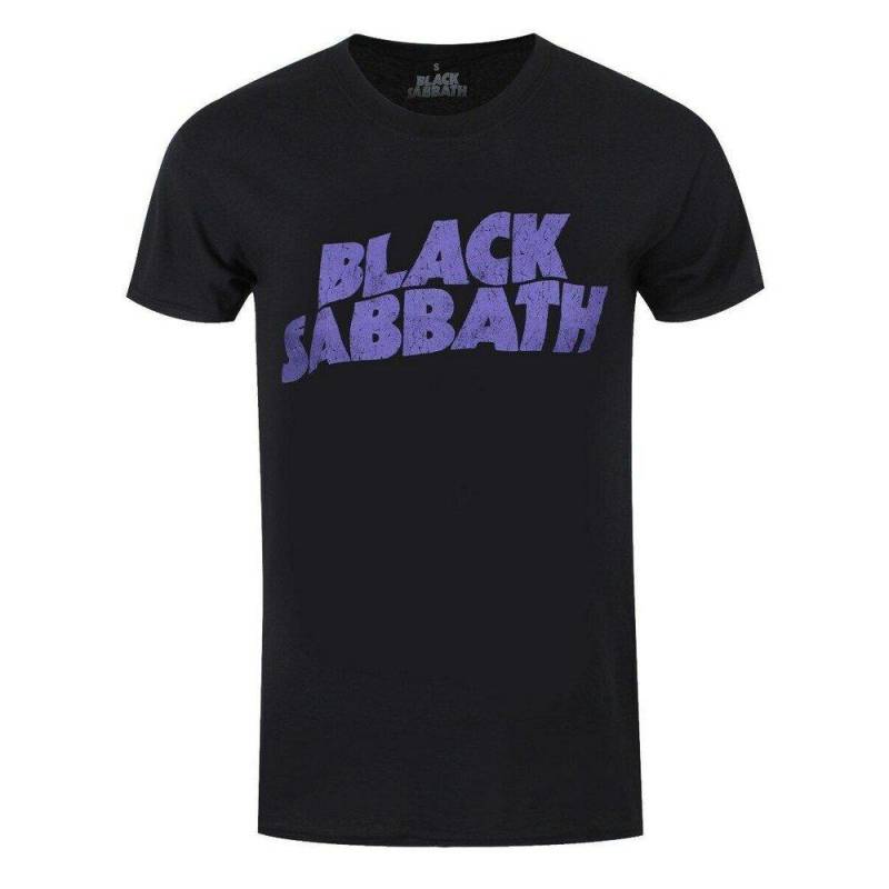 Tshirt Logo Damen Schwarz XL von Black Sabbath