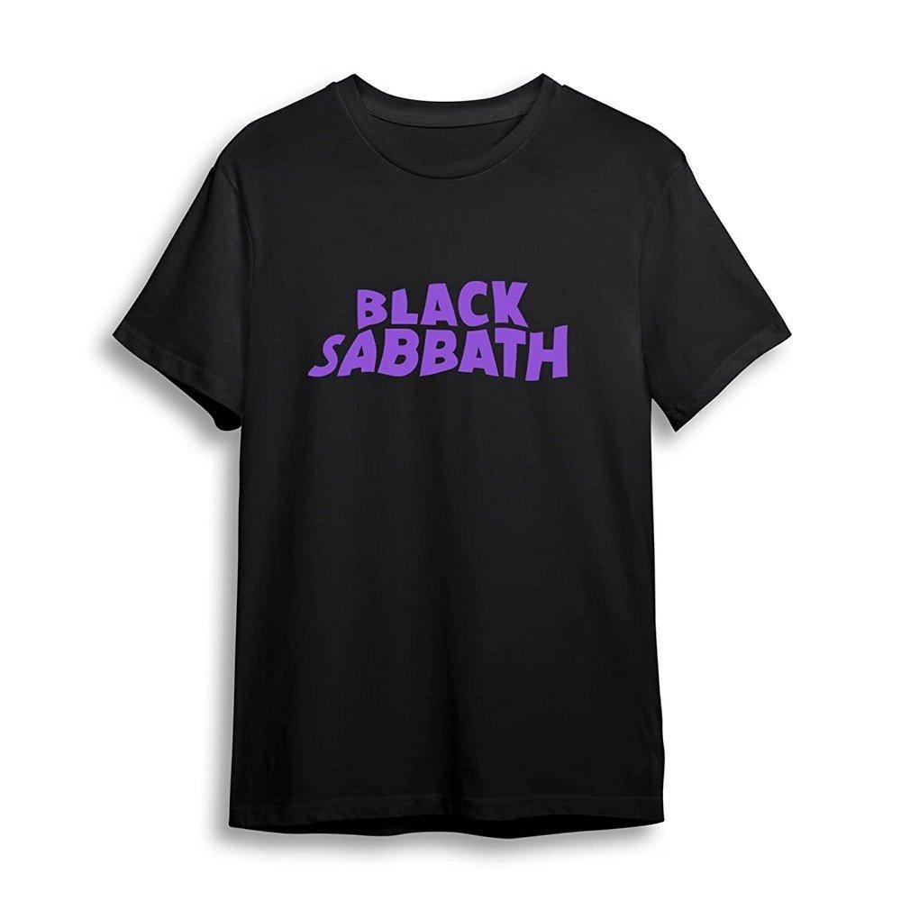 Tshirt Logo Jungen Schwarz 104 von Black Sabbath