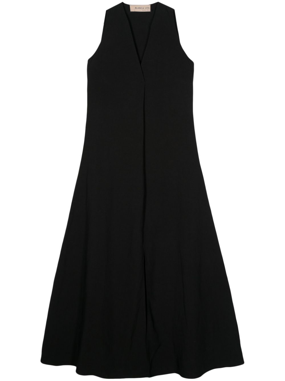 Blanca Vita Aralia belted maxi dress - Black von Blanca Vita