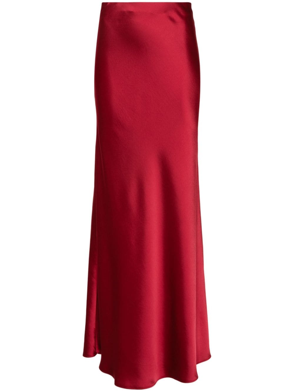 Blanca Vita Ginestra satin long skirt - Red von Blanca Vita