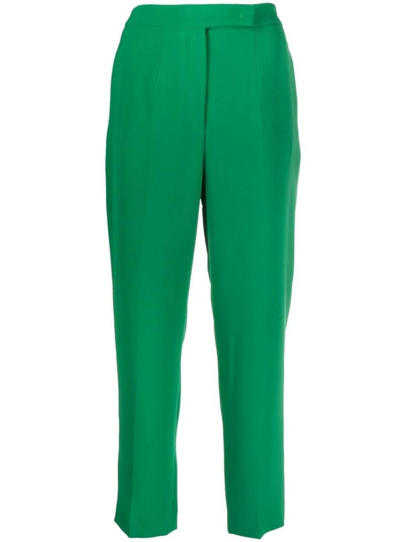 Blanca Vita Pratolina cropped straight-leg trousers - Green von Blanca Vita