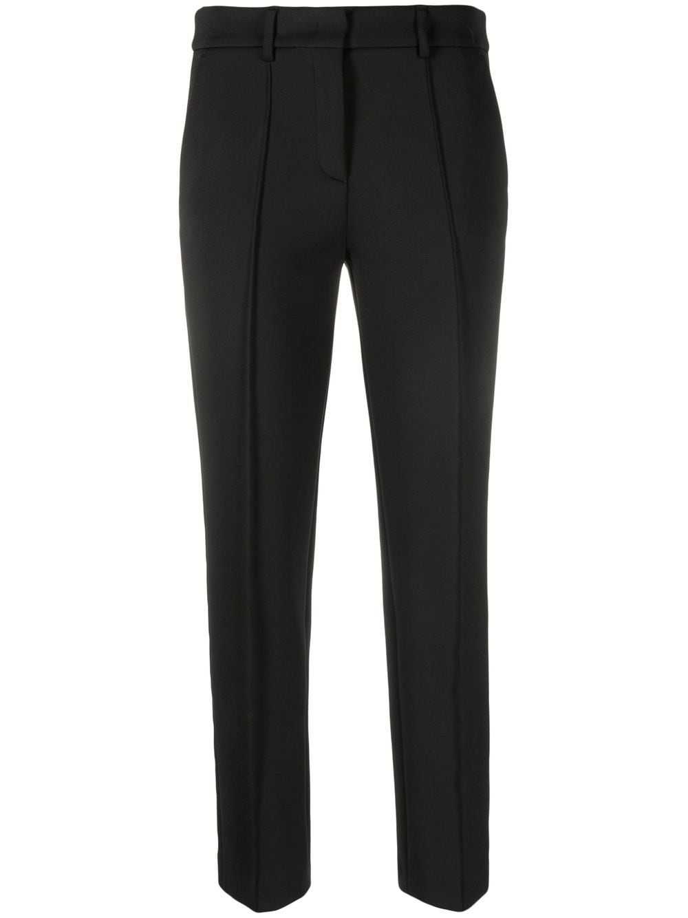 Blanca Vita cropped straight-leg trousers - Black von Blanca Vita