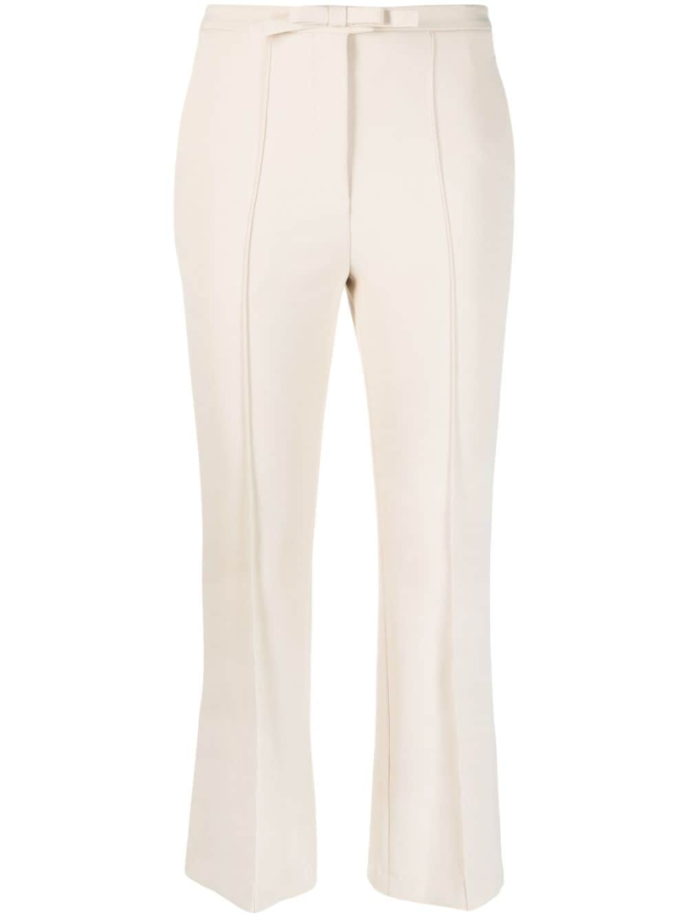 Blanca Vita cropped tailored trousers - Neutrals von Blanca Vita