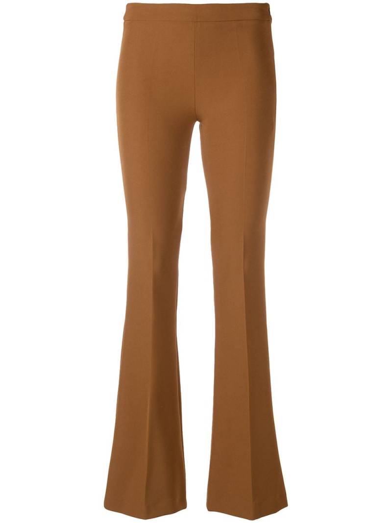 Blanca Vita skinny flared trousers - Brown von Blanca Vita