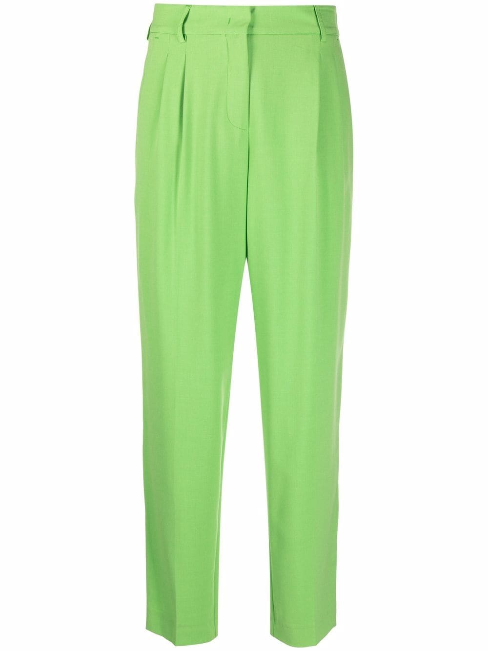 Blanca Vita straight-leg tailored trousers - Green von Blanca Vita