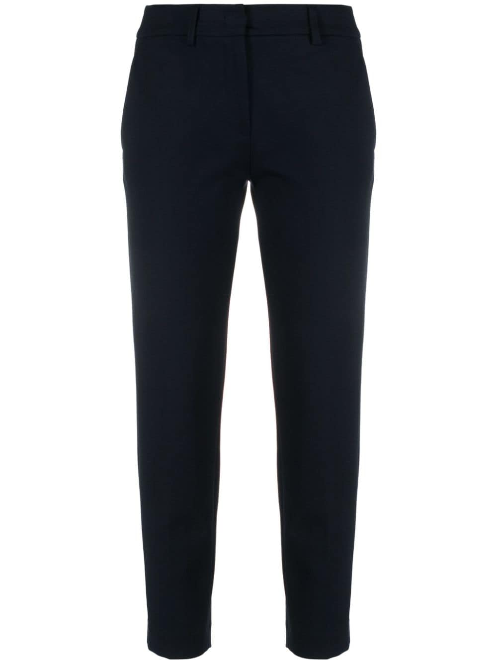 Blanca Vita tailored-design cropped trousers - Blue von Blanca Vita