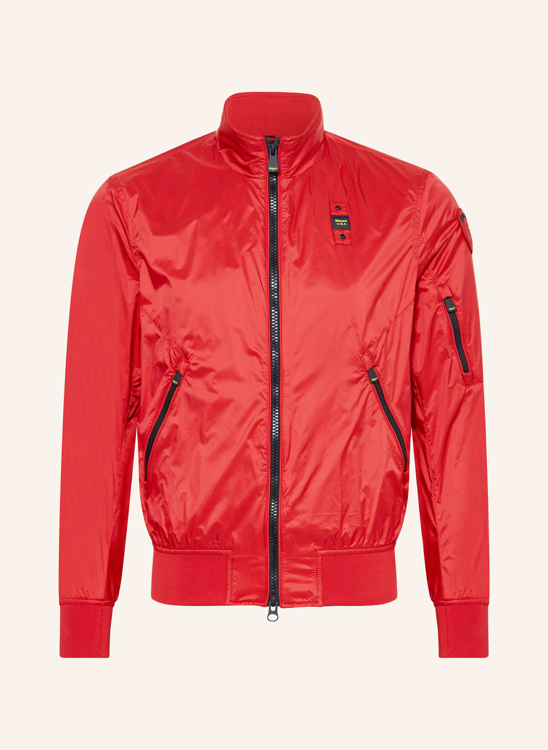 Blauer Blouson rot von Blauer