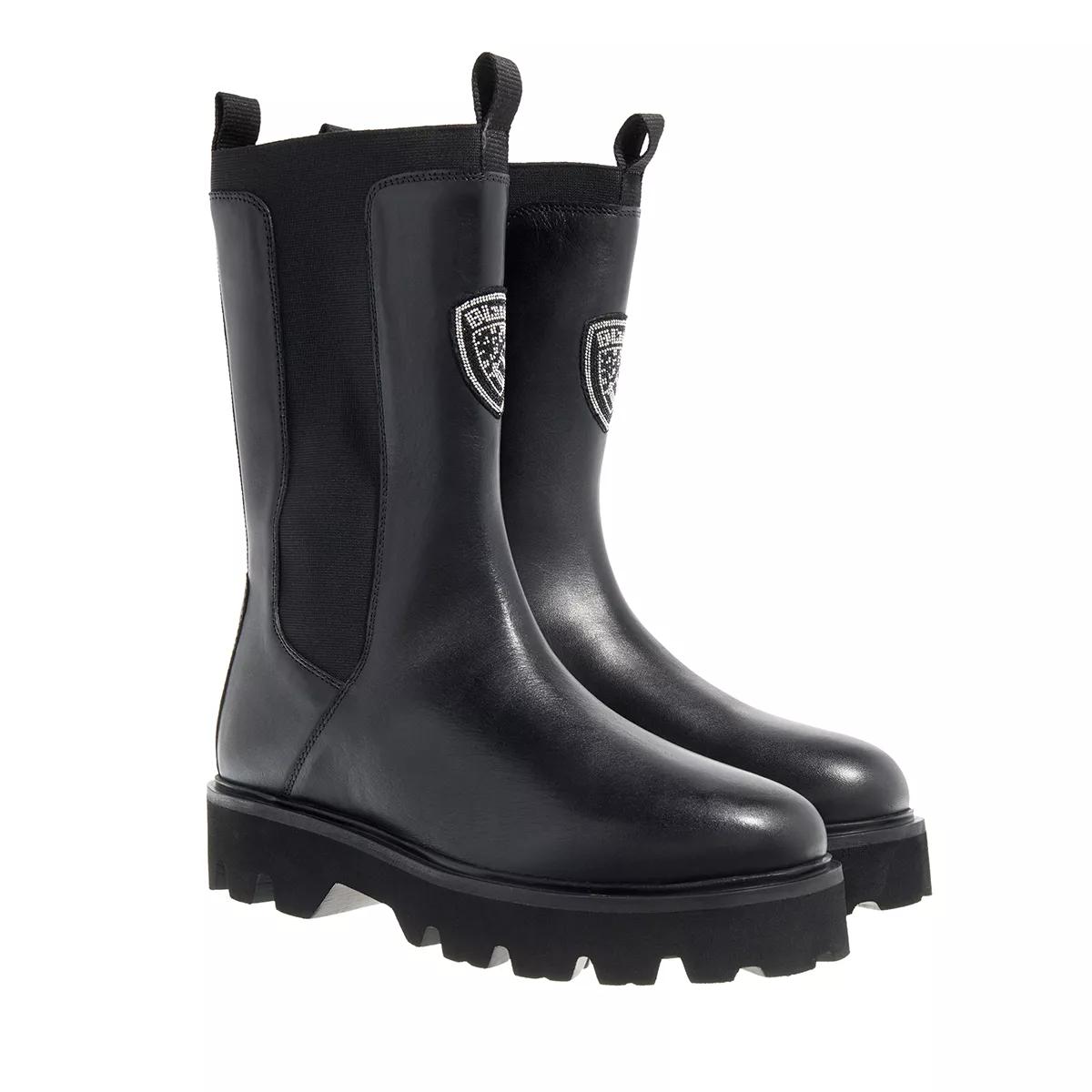 Blauer Boots & Stiefeletten - Eva - Gr. 36 (EU) - in Schwarz - für Damen von Blauer