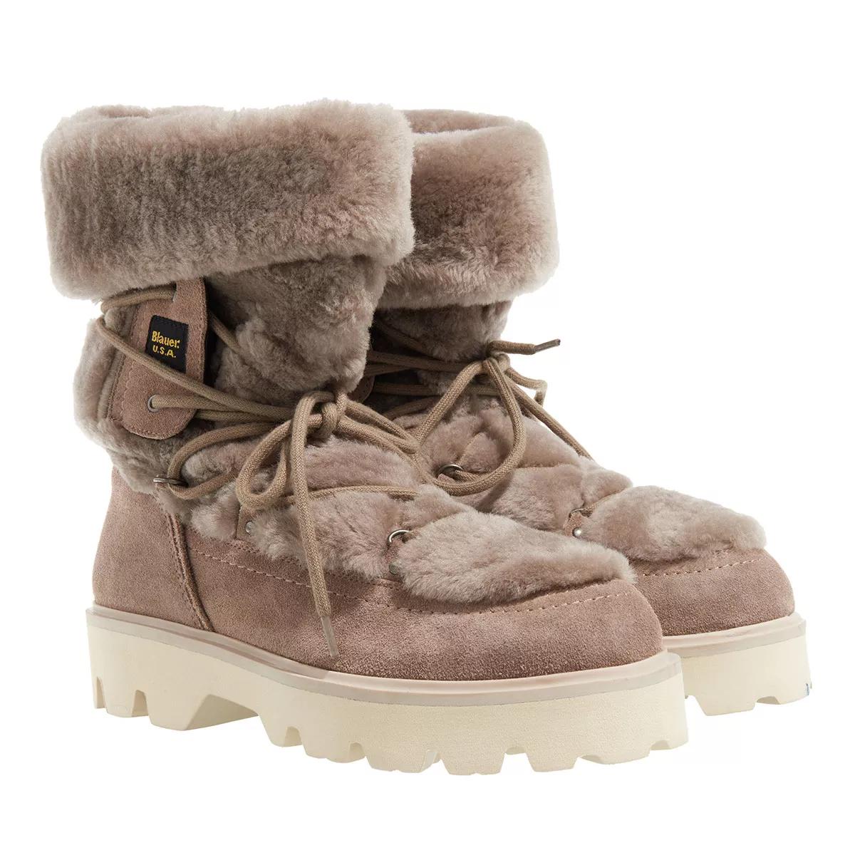 Blauer Boots & Stiefeletten - Eva - Gr. 36 (EU) - in Taupe - für Damen von Blauer