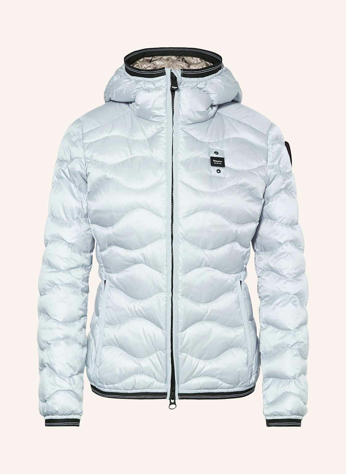 Blauer Daunenjacke Camelia Mit Schmucksteinen blau Blauer Daunenjacke Camelia Mit Schmucksteinen blau von Blauer