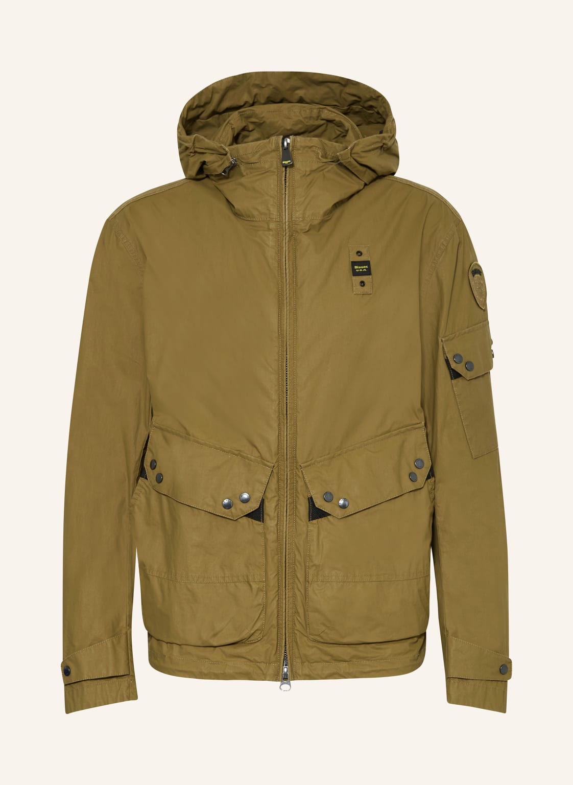 Blauer Jacke gruen von Blauer