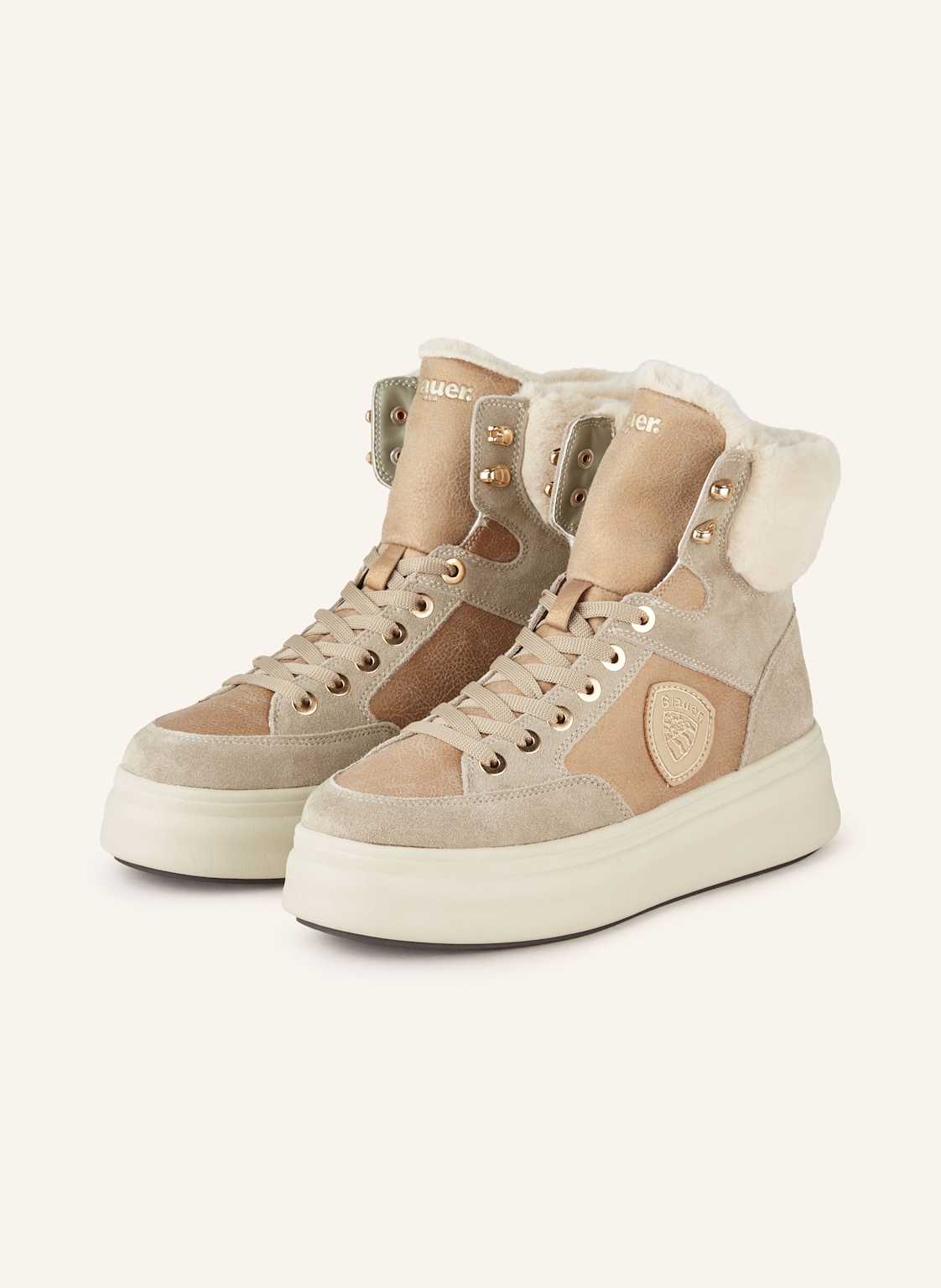 Blauer Schnürboots Mary beige Blauer Schnürboots Mary beige von Blauer