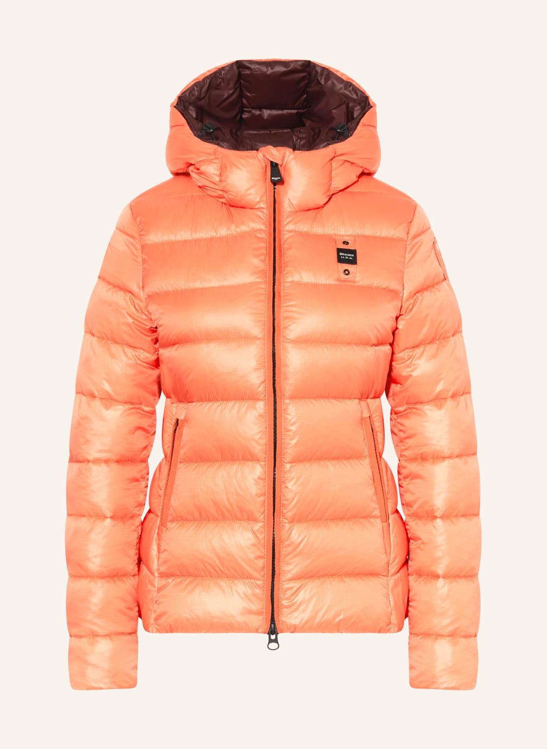 Blauer Steppjacke Mit Dupont™ Sorona®-Isolierung rosa von Blauer