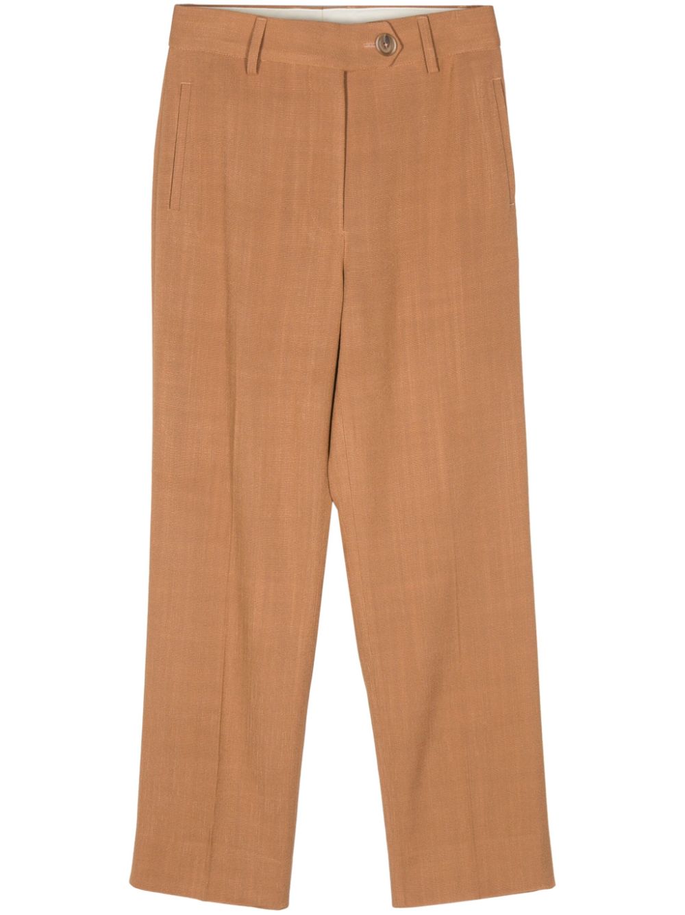 Blazé Milano Nana high-waisted tapered trousers - Brown von Blazé Milano
