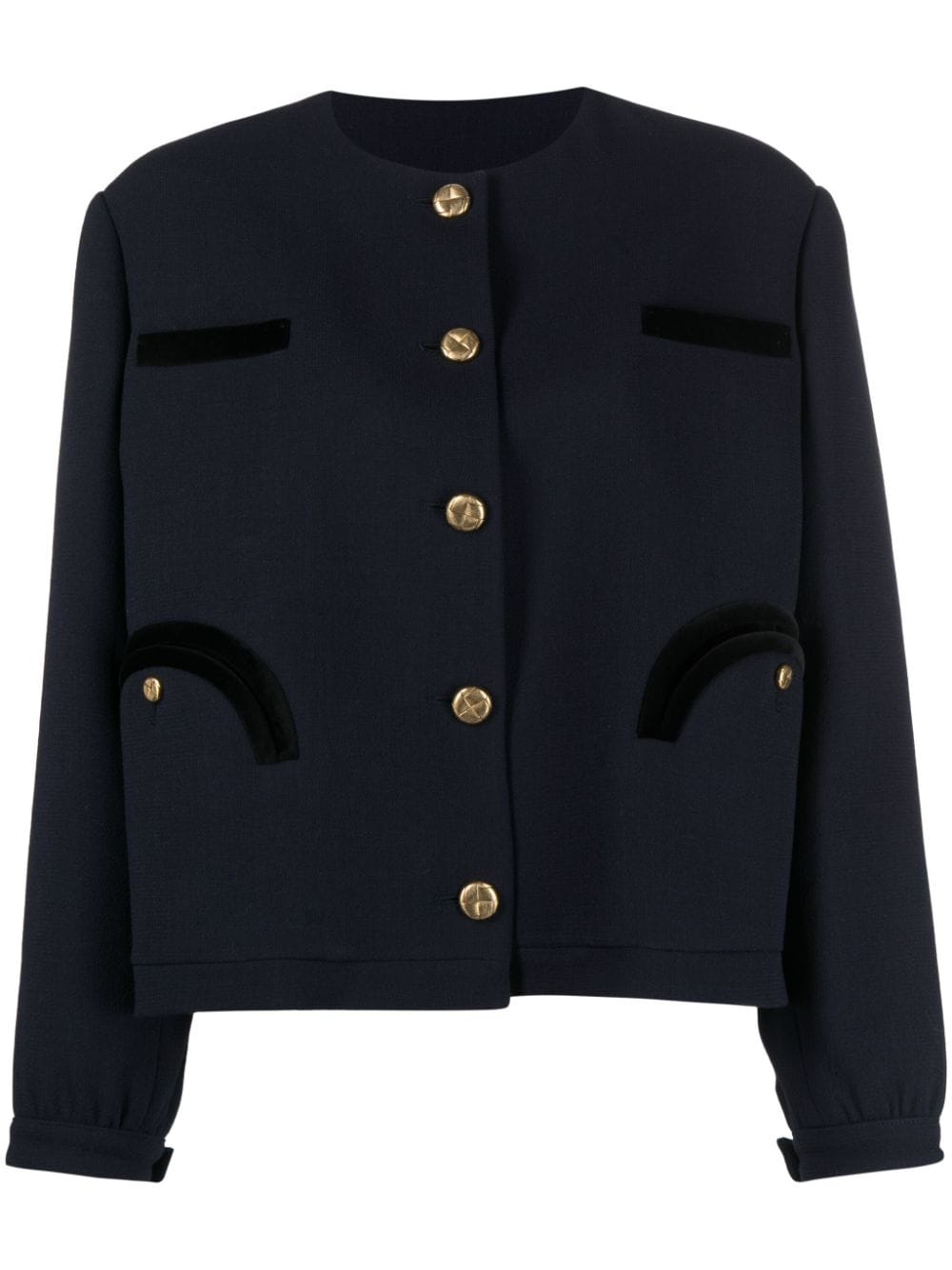 Blazé Milano Resolute wool jacket - Blue von Blazé Milano