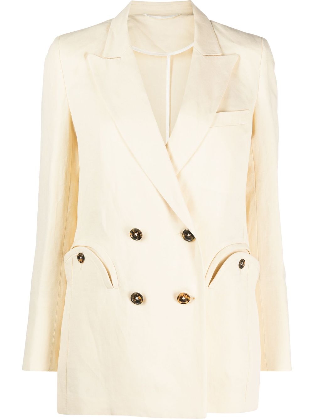 Blazé Milano double-breasted blazer - Yellow von Blazé Milano