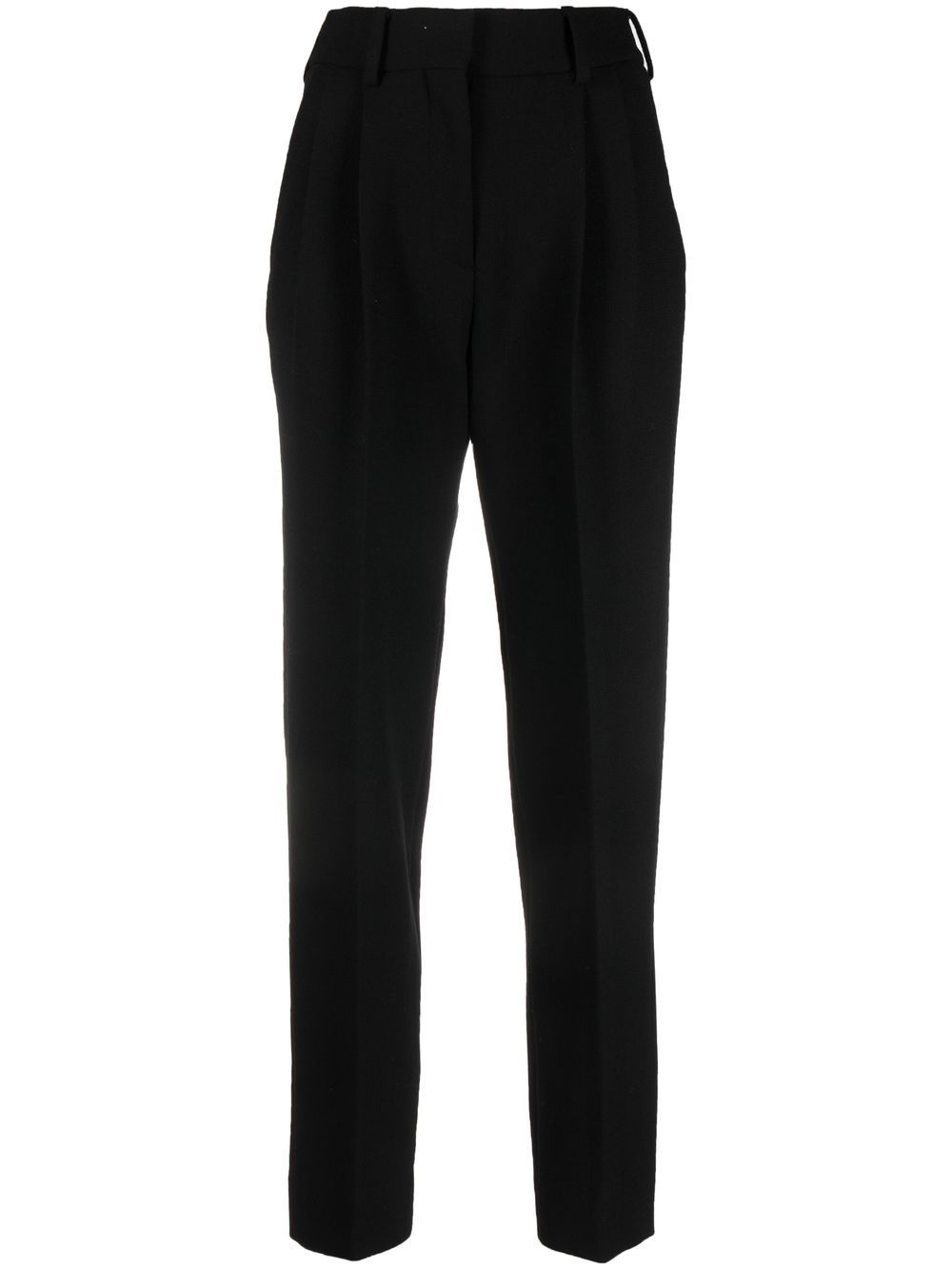 Blazé Milano high-waisted tapered trousers - Black von Blazé Milano