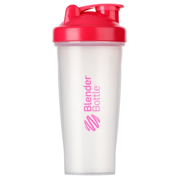 Blender Bottle Classic Clear 820ml Shaker himbeer von Blender Bottle