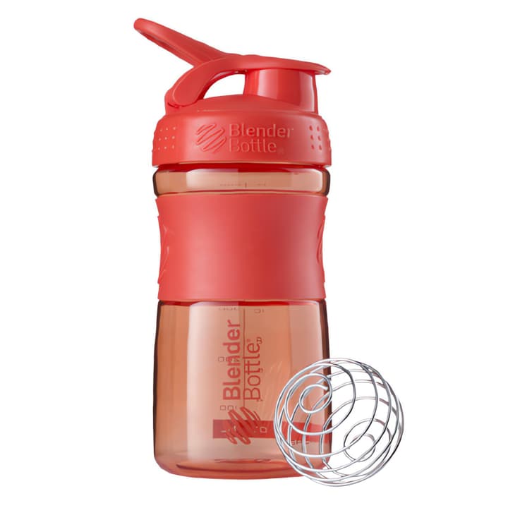 Blender Bottle SportMixer Flip 590ml Shaker koralle von Blender Bottle