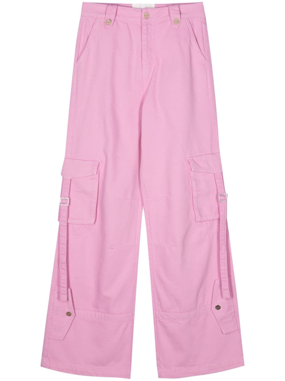 Blugirl cargo wide-leg jeans - Pink von Blugirl